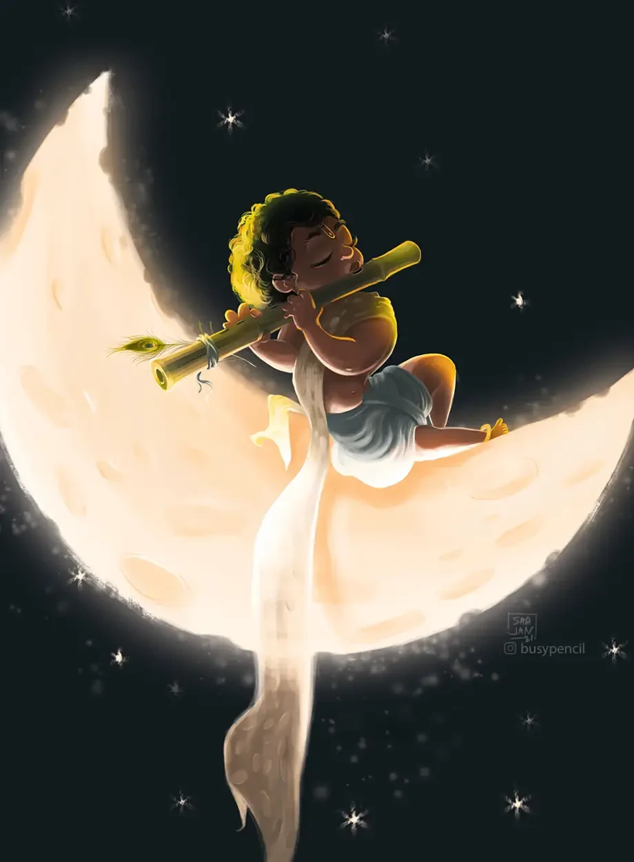 Krishna-moon
