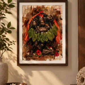 The Unshaken | Hanuman Art Print