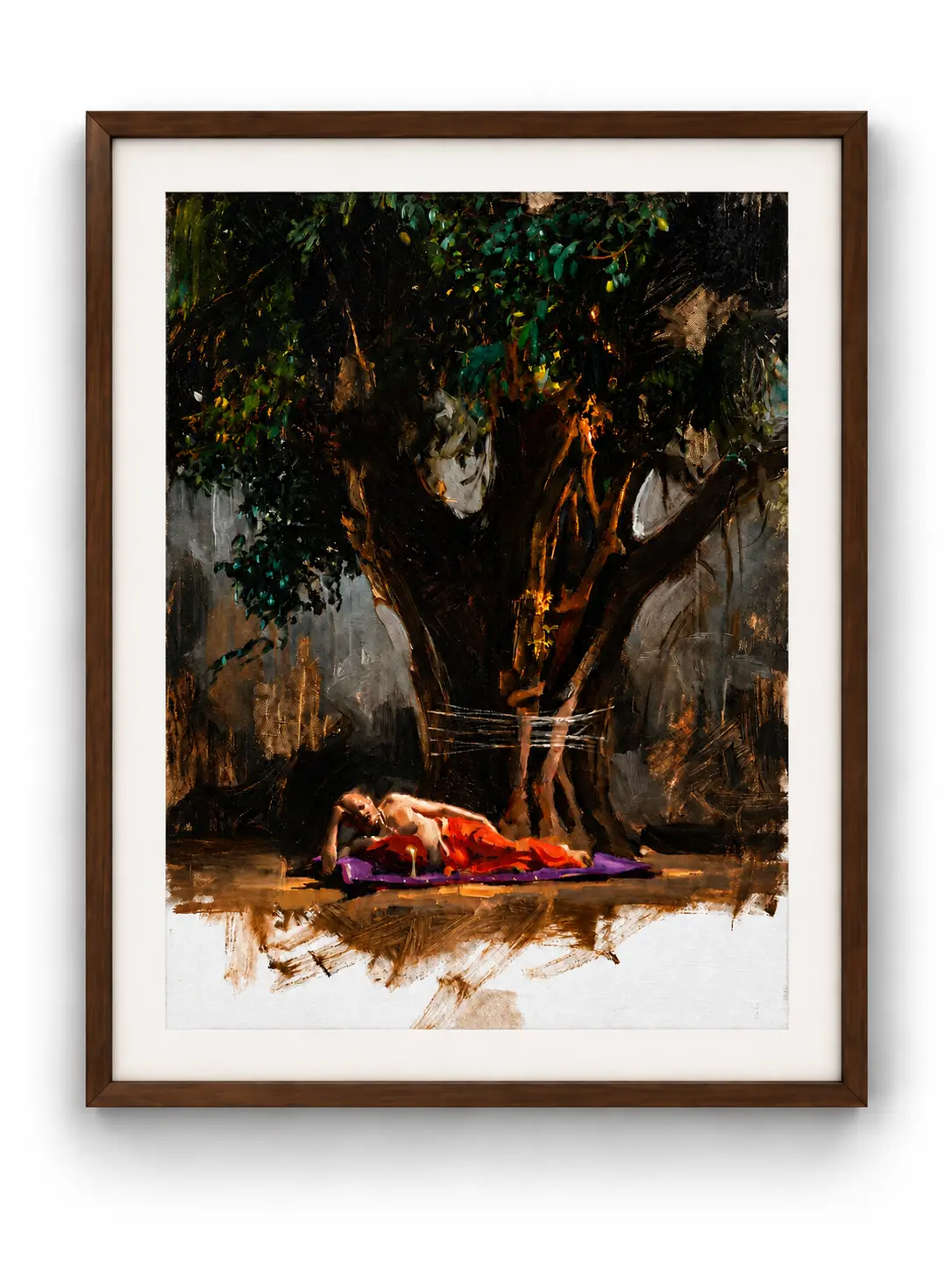 Samarth Krupa | Swami Samarth Art Print - Image 4